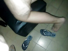 Husband Watching and Films His Wife Moaning Horny While His Friend Fuck with Condoms off