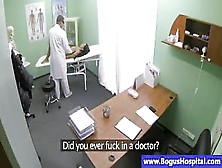 Hot Patient Taking Cock In Pussy From Doctor