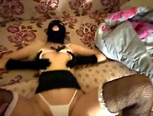 I screwed my thief with a large booty and came in her throat