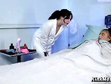 Gia Derza Anal Exam Bondage Fisting and Gaping with Doctor Jane Wilde