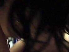 homemade,  wife fucks dildo and hubby joins