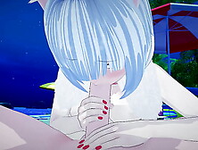 Kaga Rides Captain Joshua Azur Lane