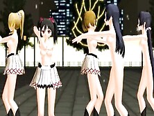 [Mmd] Lovelive! Snow Halation! [R-18]