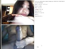 Asian Chick Loves To Satisfy Big Dick On Omegle (18+)