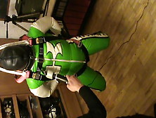 Hogshackled Bikerslave Is Supended - 2