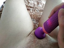 Innocent Sweet Youngster Makes Spunk Off Sex Toy