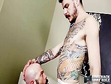 Luke Harding And Mickey Carpathio Raw Drilling With Massive Cumshots