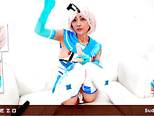 Sora Suda Has An Orgasm With Two Toys - Hamezo