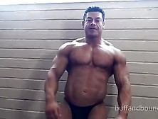 Tied Body Builder Gets Tickled