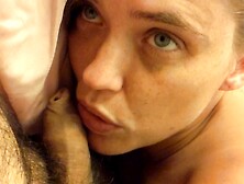 Waking up to Button Worshipping my Soft Dick