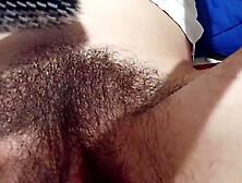 Comb Masturbation.  Thick Forest