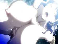 Japanese Cartoon brunette cutie gives strong lad blowjob and ride