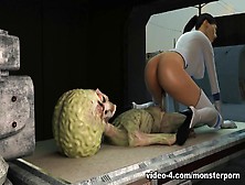 Space Slut's Close Encounter - Freemonsterporn