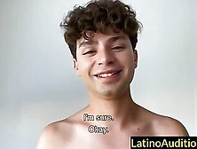 Cute Latin Twink Sucks Cock To Be Famous