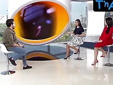 Siham Benzamouche Sexy Scene in Sabah Alarabiya