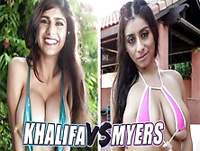 La Battaglia Delle Capre: Mia Khalifa Contro Violet Myers
