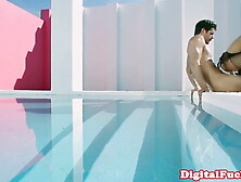 Asian pornstar Alina Li fucked as a petite goth