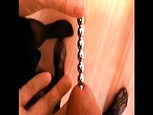 Urethral Sounding By My Mistress While Standing