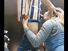 They Said We Were Just Shopping In The Mall's Fitting Room,  But Kumare's Lustful Eyes Caught Sa's Attention.