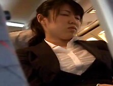 Officelady groped in Airliner