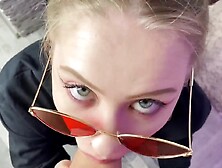 Step Sis sucks my throbbing dick