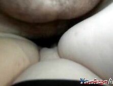 Tattooed BBW Girl Gives Creampie to Her Husband