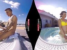 RealityLovers - Homemade Jacuzzi Sex inside VR voyeur