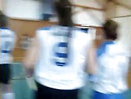 Guy strips in front of girls and streaks