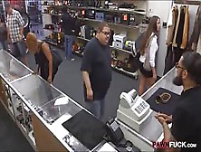 Big Butt Amateur Babe Banged By Pawn Man At The Pawnshop