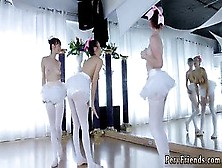 Teen Student Ass-Fuck Fest And Russian Home Amateur Gang Bang Ballerinas