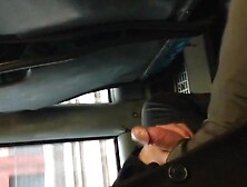 Flashing on Buss in Sweden 001