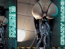 Freya Mousy - Naomi After Two Hours Of Automatic Fucking. Fuckmachine Burned Out/ Naomi 9