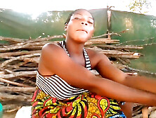 Judithxxx shows off her cooking skills in a village kitchen