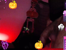 Bewitching Pleasures: Halloween Breast Showing Blowjob - 374