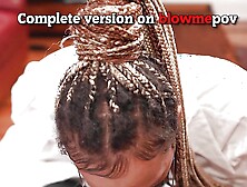 Blow me POV - 3 Teen Babes Suck their Step Dad and StepBro