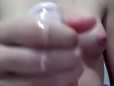 Pov Close Up Strapon Jerking Off