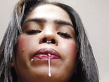 Ebony Princess Estrellas Spitting Pov!