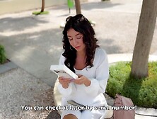 Will a Stranger Cutie Acquiesce to a Public Cumwalk for a Fresh Iphone?