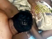 Nasty ebony beauty having a great time.