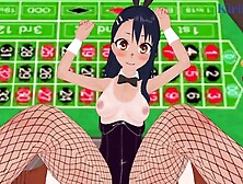 Hayase Nagatoro And I Have Intense Sex In The Casino.  - Don't Toy With Me,  Miss Nagatoro Self Perspective Asian Cartoon