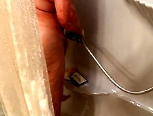 Step Aunt JOI in Shower Jack Off Spying On Superlatively Good Legs Feet Breasts