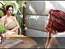 Curvy redhead with big tits and a nice ass