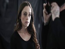 Lily scam her dad by getting her pussy fuck