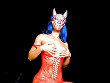 Oops I Drenched the Floor!! Bad Demon Is Bad Dragon's Horny Little Slut