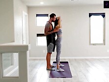 Jamie Michelle Cleans Up Coach's Perspired Schlong