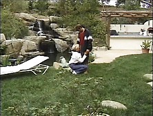 Young Student Stacey Mac Takes A Assfucking Creampie In Public Park