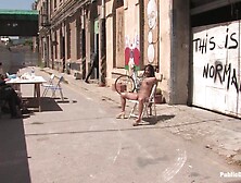 Susana Abril Fully Nude in Central Square