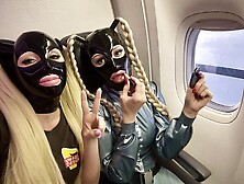 Miss Fetilicious & Lola Noir joining the Mile High Club