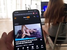 I find my stepmother on a porn site and she mounts me in exchange for not revealing her hidden