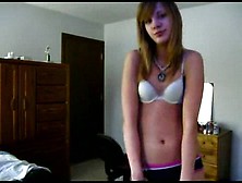 Awesome Skinny Little Nn Dance And Tease